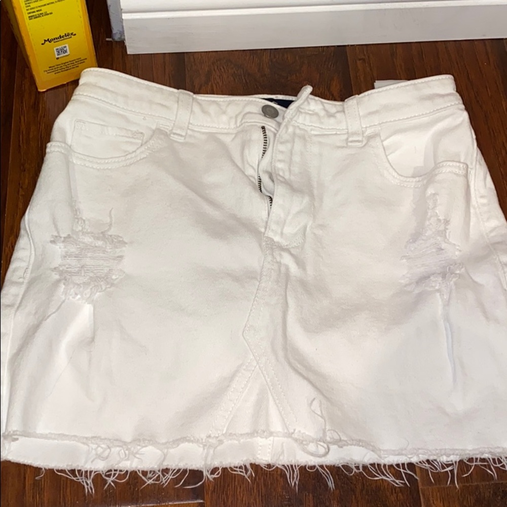 White skirt from hollister